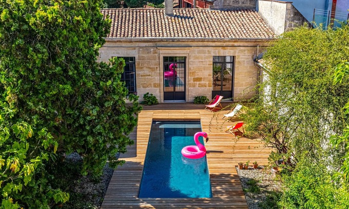 Saint-Bruno - Saint-Victor Apartment | GuestReady -Apartment with garden and swimming pool