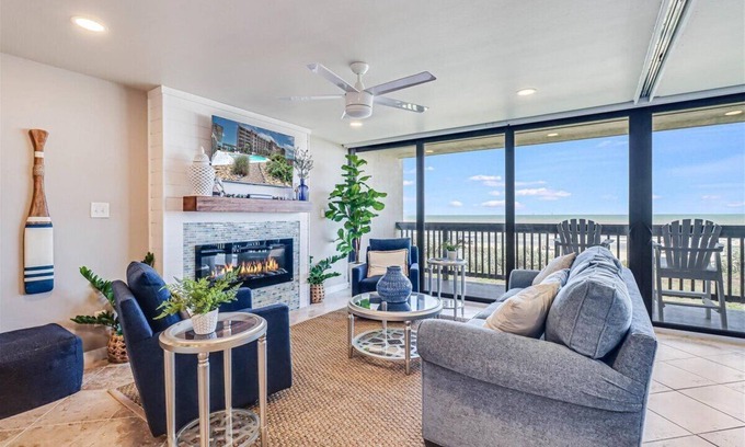 Port Aransas Condo | Gulf Shores 203 Gorgeous 2nd Floor Beachfront View Private Balcony