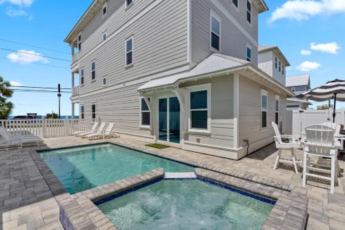 Bid-a-wee Beach House | Gulf Views Pool Rooftop Lounge Private Beach Heavenly Day by AvantStay