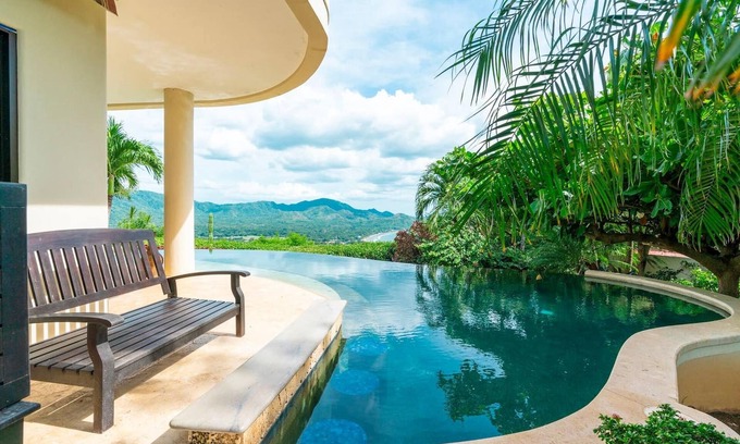 Potrero House | Hacienda-style Villa With Pool and Sweeping Ocean Views Above Potrero