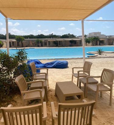 Sidi Abd El-Rahman Apartment | Hacienda White - Sunny Side Cabin by the lagoon