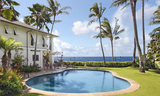 Poipu House | Hale A Kai By Parrish Kauai: spectacular oceanfront views with private pool & AC