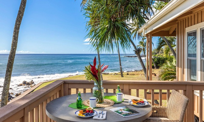 Poipu House | Hale Moana - Ocean Front