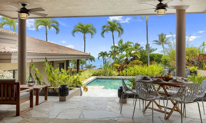 Kahaluu Bay House | Hale Nene Pool, Hot Tub & Ocean Views!