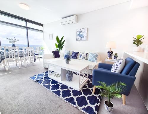 Sydney Olympic Park Apartment | Hamptons Style 2BR & kid room w view in Olympic Park