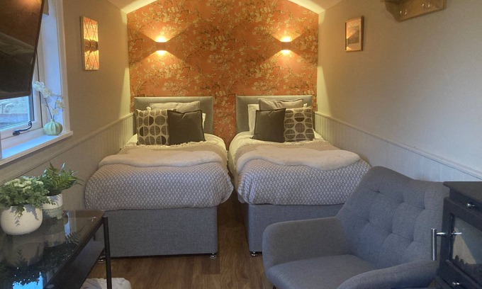 Pocklington House | Hand crafted, this shepherds hut is a wonderful place to get away from it all. Set in the foothills