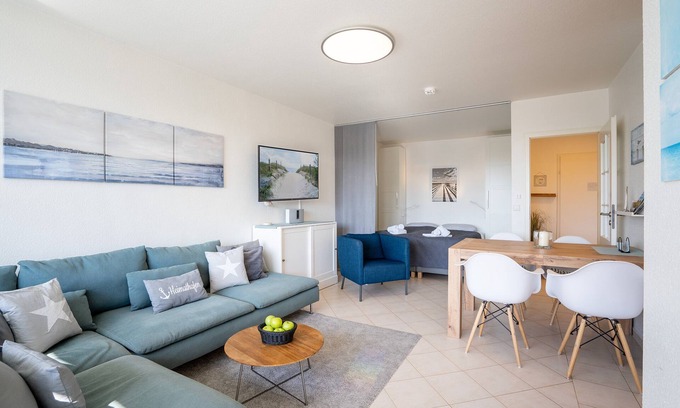 Scharbeutz Apartment | -HANSEAT- AM HANG 3-5 direct beach location-