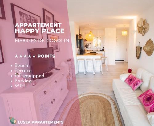 Port Cogolin Apartment | HAPPY PLACE - plage - wifi
