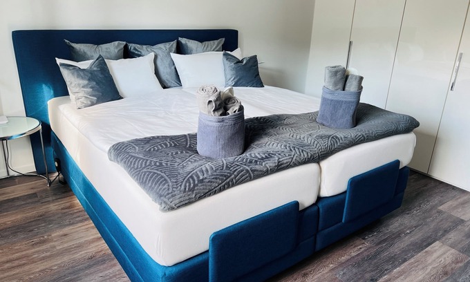 Guetersloh Apartment | HARMONY "1" 4-room apartment ground floor terrace garden parking lot