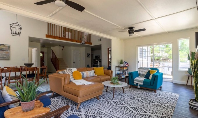 Three Rivers House | Harmony Ranch · Casual luxury! Safe-Private-Hottub-Firepit-1/2acre