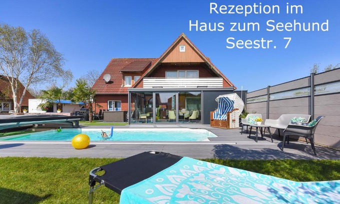 Bensersiel Apartment | Haus am Kajedeich mit Frühstücksoption
