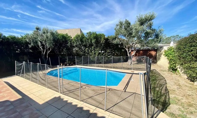 Le Grau-Du-Roi Villa | Haus Flamingos Rosen mit Pool Grau du roi