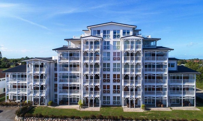 Grossenbrode Apartment | Haus-Ostseeapartments-am-Fehmarnsund-Wohnung-24-SUeDSTRANDBLICK