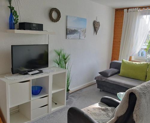 Dahme Apartment | Haus Sandra Fewo 4, 2 Einzelbetten u Schlafcouch