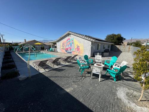 B-Bar-H Ranch House | Havana House oasis with pool spa firepit game room and Mountain Views Be away from the city rules