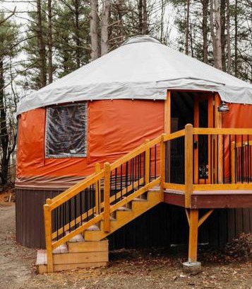 Penn Yan House | Heated & AC Yurt
