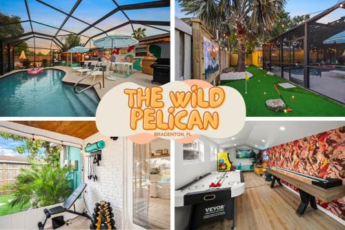 South Bradenton House | Heated Pool, Mini Golf, Arcade, Spa, AMI 6mi, IMG 3mi