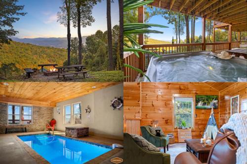 Sevierville Ski Chalet | Heavenly Heights by Ghosal Luxury Lodging
