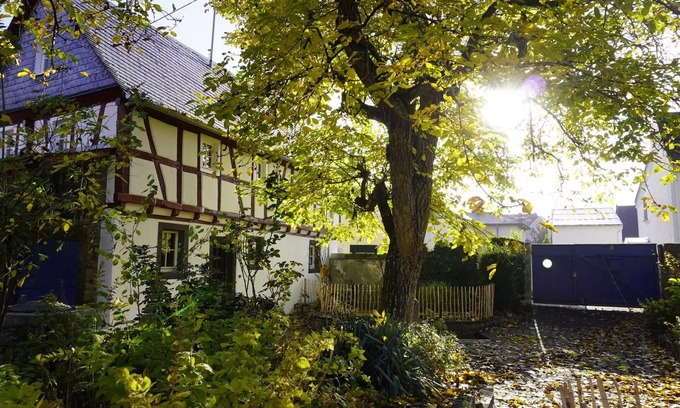 Verbandsgemeinde Pellenz Other | Hedwig's Hexenhäuschen - romantic half-timbered house with large courtyard