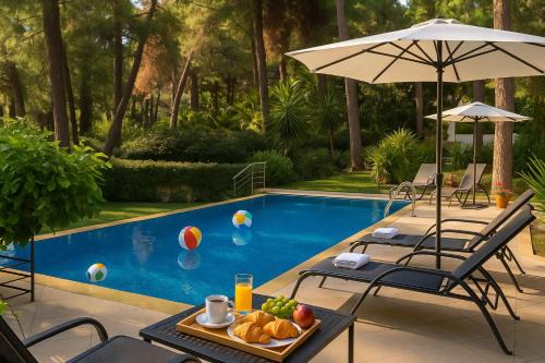 Sane Villa | Hera's Resort with Private Pool and Lush Garden