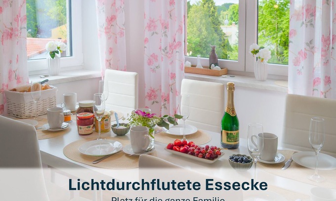 Heidenau Apartment | Heringsdorf, sunny apartment, 4 bedrooms, 7 pers. (Heidi) - WG Heidi