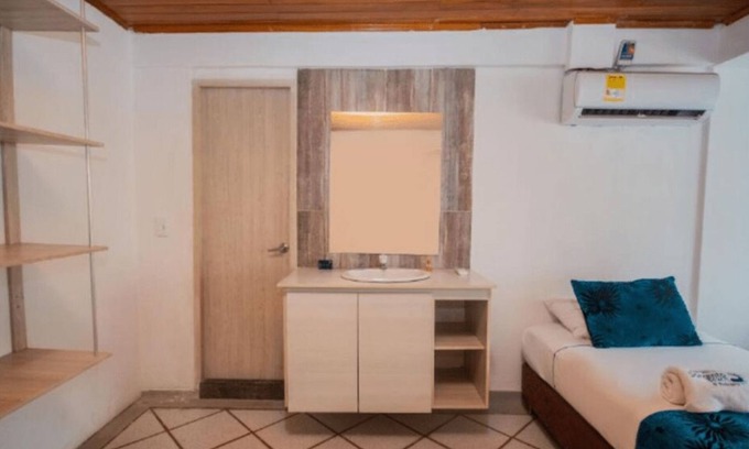 El Rodadero Hotel | Hermosa Habitacion Estandar Triple En El Rodadero