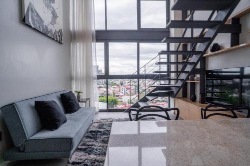 Zapopan Apartment | Hermoso Loft Doble Altura, Zona Andares, Alberca y Gym