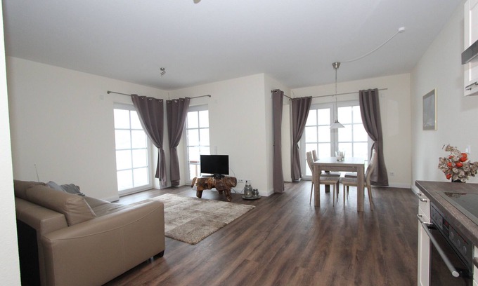 Haby Apartment | Herrmannshof Haby: rest, relaxation and nature & sauna at Eckernförde