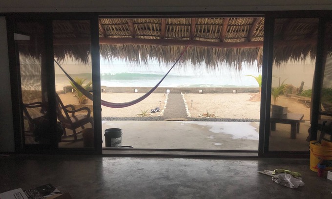 Jiquelite House | Hi5 Surf House, beach front home at Playa Popoyo