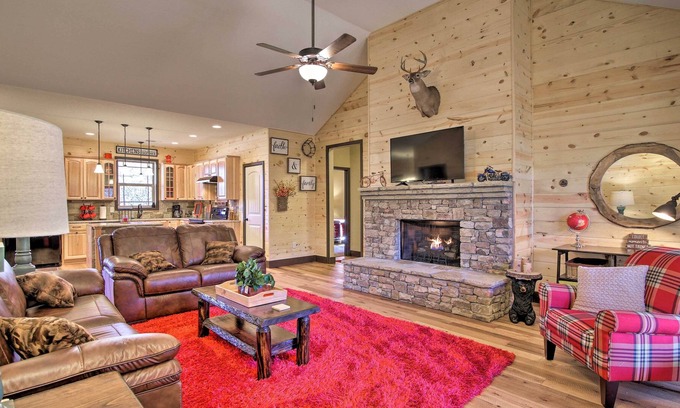 Hiawassee Cabin | Hiawassee Cabin w/Game Room - 9 Mi to Chatuge Lake