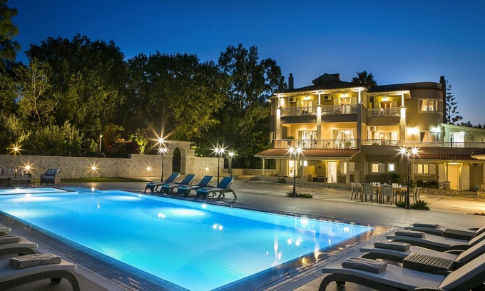 Spartia Villa | Hidden Gem Estate Kefalonia- Sleeps18 | Luxury villa,pool, sea&mountain views