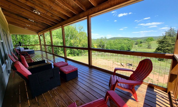 Morganton House | Hidden Oasis a home built for privacy & relaxing