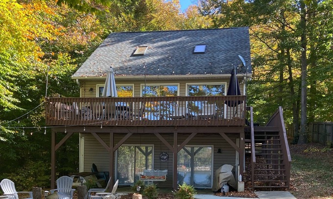 Southmont House | High Rock Lake Vacation Home.Great Peaceful Lakefront Views, Come enjoy the Lake
