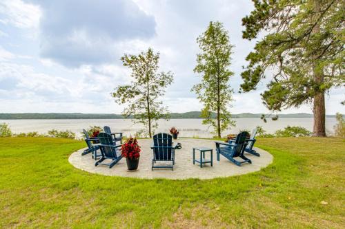 Cushing House | Hike, Boat, Hunt and Fish Lake Alec Home with Dock!