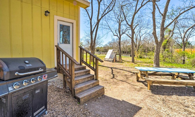 Blanco House | 'Hill Country Bunk Retreat' w/ Farm Animals!