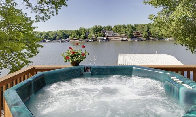 Sunrise Beach House | Hillcrest - Ideal Family Retreat with Hot Tub and Great Water Views. 39 MM