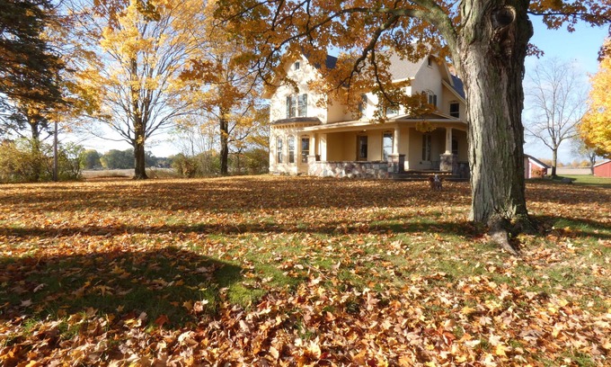 Grass Lake House | Historic family farmhouse on 200 lovely acres