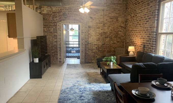 Danville Apartment | Historic 2 br & 2 ba On the River
