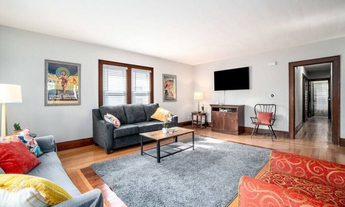 Michigan City House | Historic Charmer: Walk to Casino, 2 miles to Beach