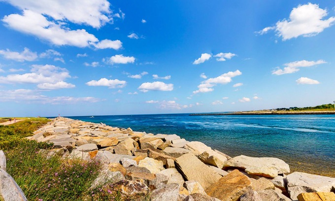 Sagamore Beach House | Historic, dog-friendly homestead with a washer/dryer, furnished patio, & yard