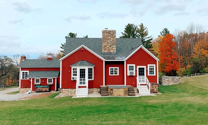 Manchester Center House | Historic Renovated Barn at Boorn Brook Farm - Manchester Vermont