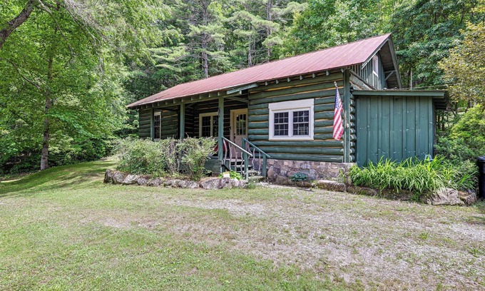 Sapphire Cabin | Historic Sapphire Cabin w/Porch, Updated Interior