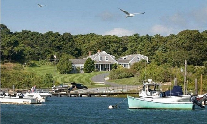 West Chatham House | Historic Waterfront Home with Sweeping Chatham Water Views! Pet Friendly!