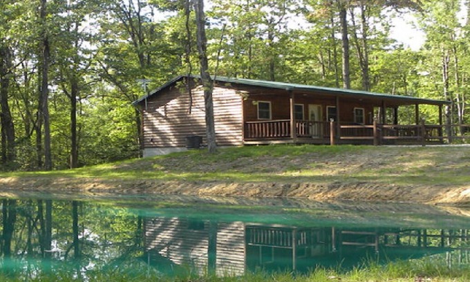 Rockbridge Cabin | Hocking hills backwoods retreat -Whispering Winds