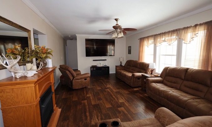 Logan House | Hocking Hills Private Escape: Trails, Hot Tub, Farm Animals!