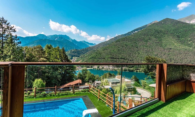 Pieve di Ledro Apartment | Holiday apartment with outdoor pool and grill