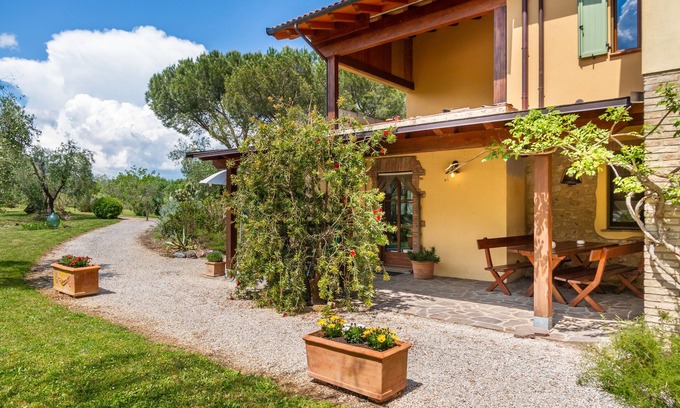 Gavorrano Apartment | Holiday Apartment "Casa Le Basse - Vetulonia" with Private Terrace, Shared Garden & Wi-Fi