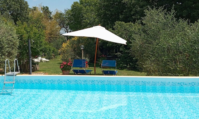 Chiusi Apartment | Holiday Apartment "Casa Vacanze Mongili" with Private Pool, Balcony & Wi-Fi