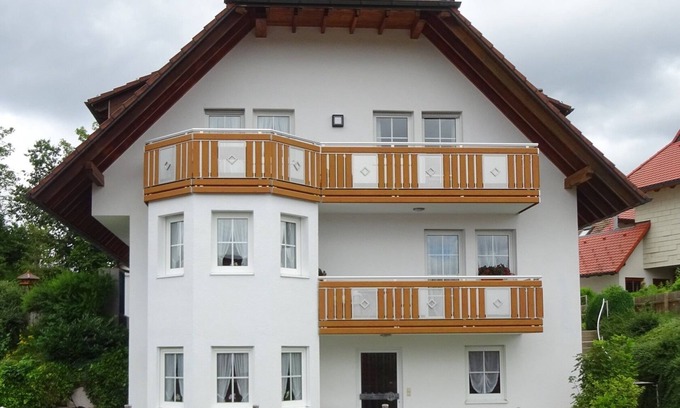 Unterkirnach Apartment | Holiday Apartment 'Marina Beha' with Private Terrace, Shared Garden and Wi-Fi