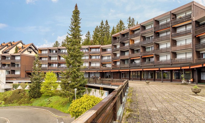 Schonach im Schwarzwald Apartment | Holiday Apartment "Terrassenpark Schonach App 161" with Mountain View, Balcony & Wi-Fi